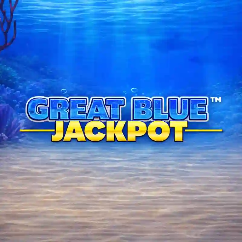 Great Blue Jackpot Slot Game Logo